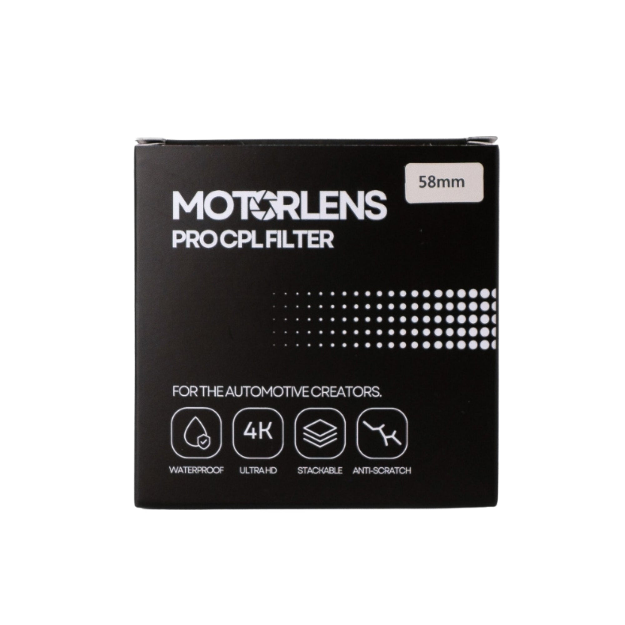 MotorLens PRO Polarising Filter For Camera