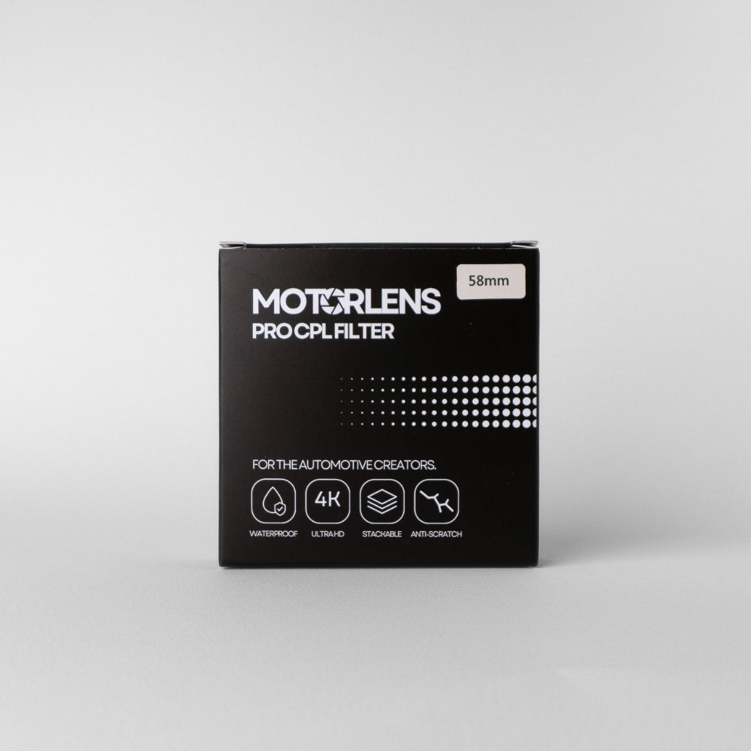 MotorLens PRO Polarising Filter For Camera