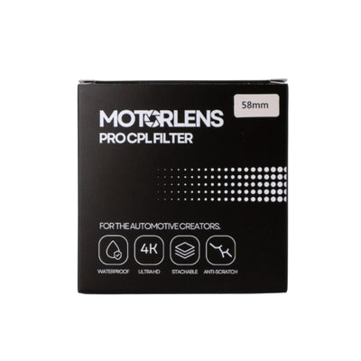 MotorLens PRO Polarisationsfilter für Kamera