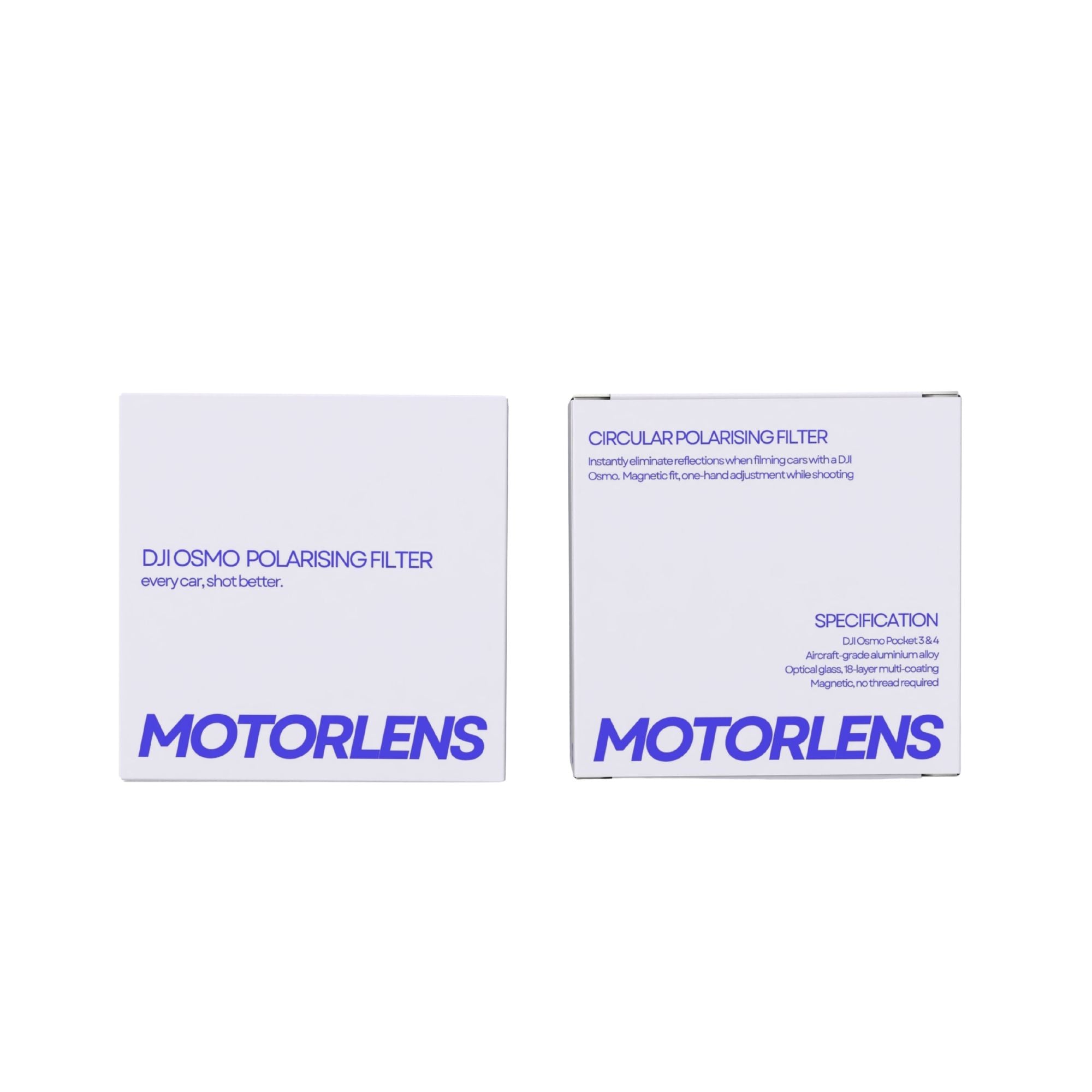 MotorLens PRO CPL Filter for DJI Osmo Pocket 3 & 4