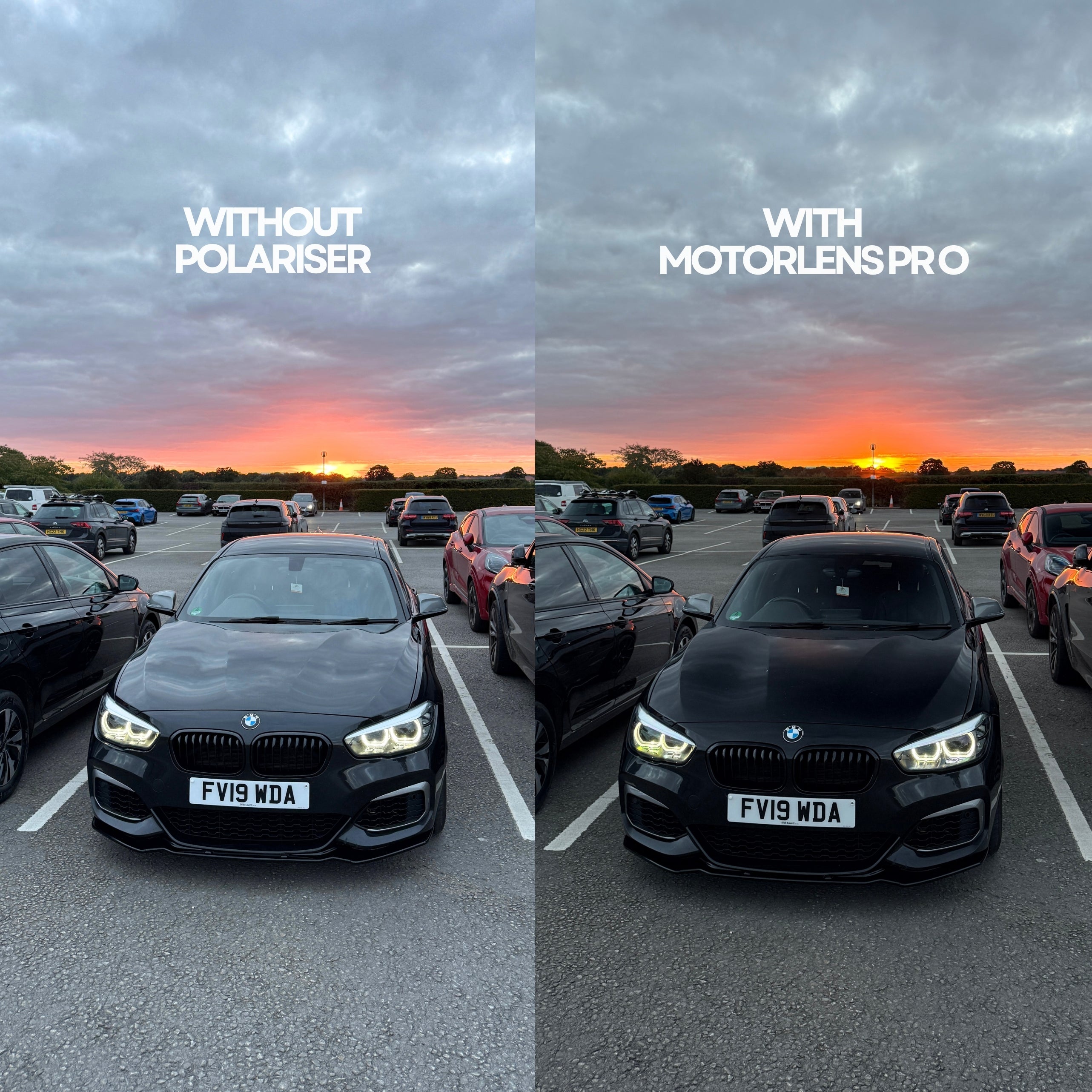 PRO Polarising Smartphone Filter